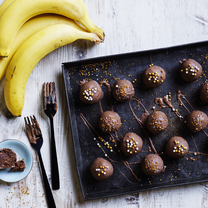 Banana Cake Truffles