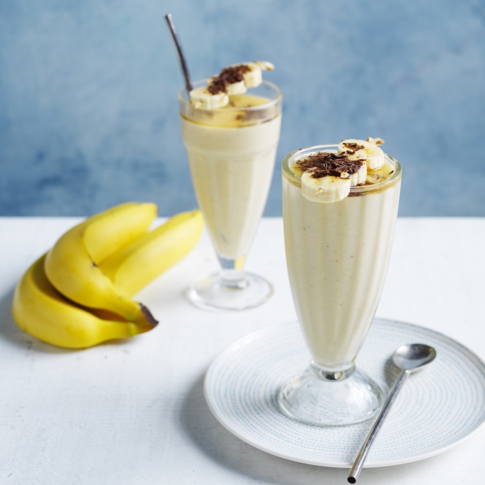 Roasted Banana Bourbon Thick shake