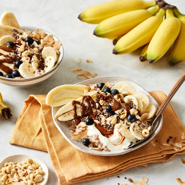 Lady Finger Banana Overnight Bowl