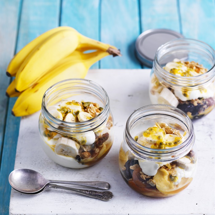 Breakfast Trifle Jars